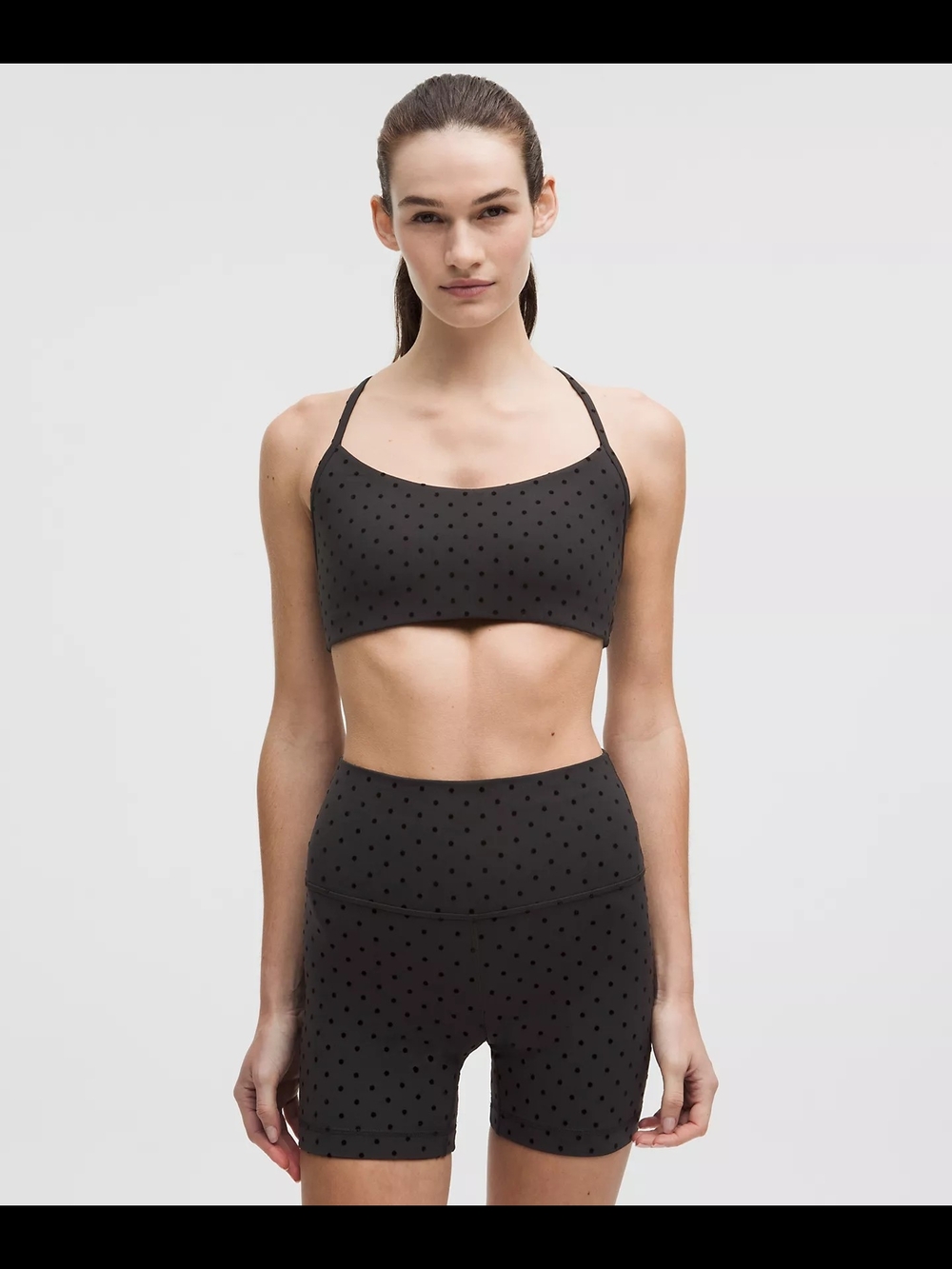 Lululemon Polka Flock Bra XXS